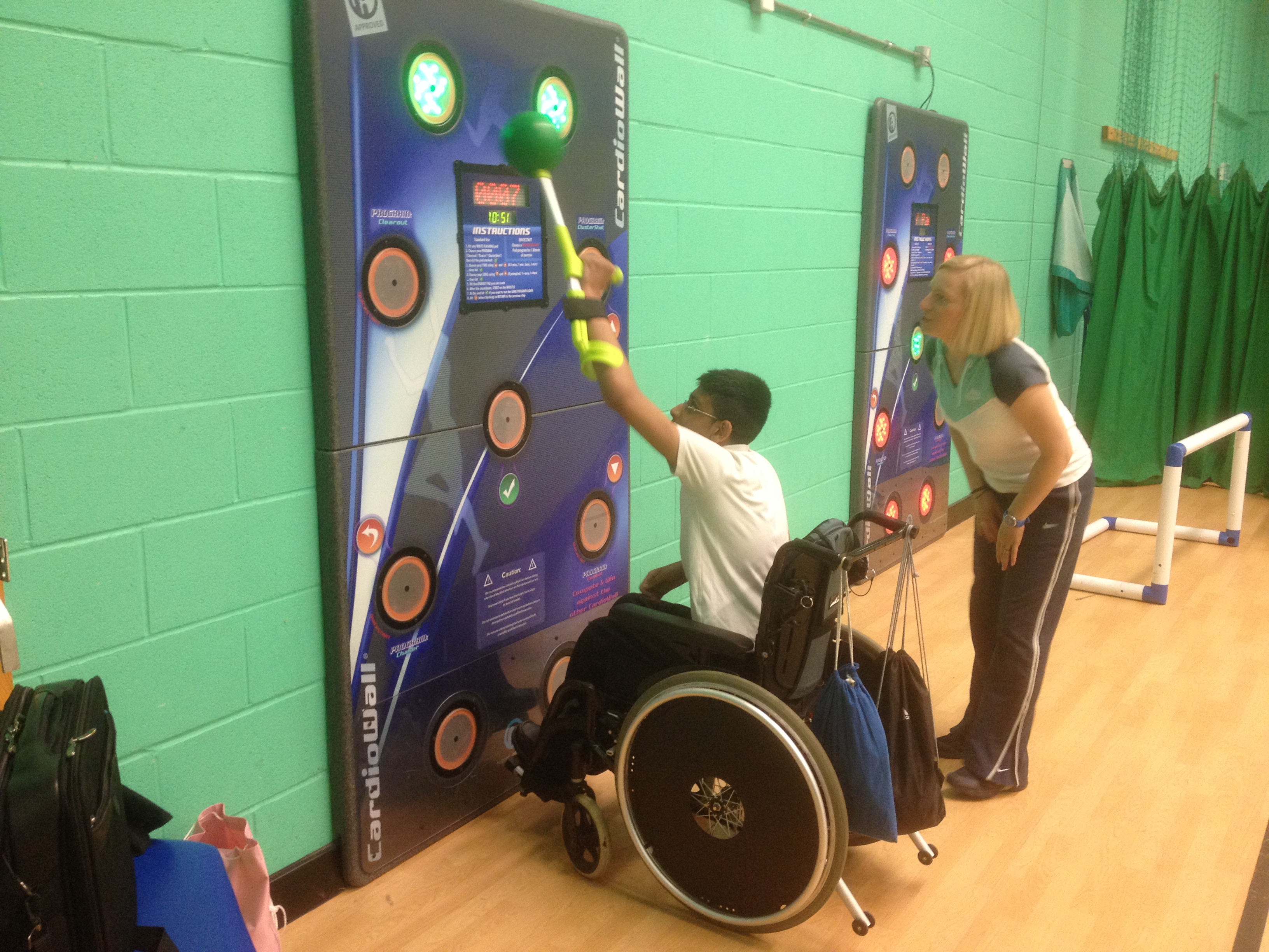 CardioWall Portrait - Arbour Vale SEN School
